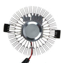 Aluminum 3W Warm White LED Indoor Wall Sconce Light Recessed Decor Lamp
