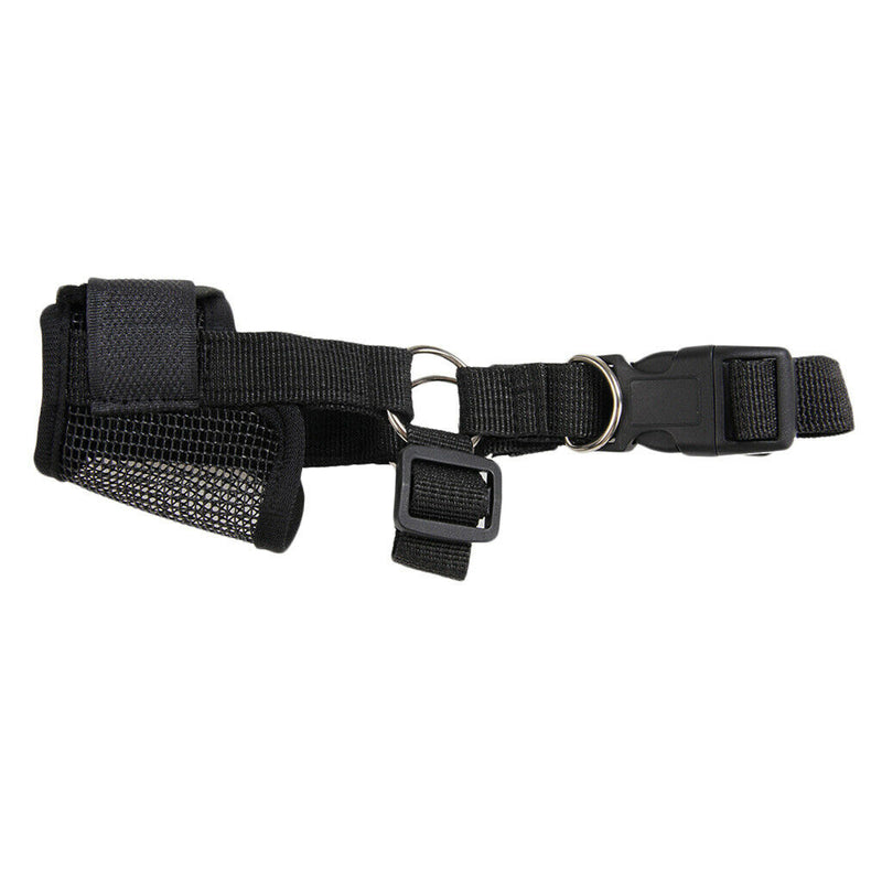 2pcs Adjustable Dog Mouth Cover Anti-Biting Muzzle For