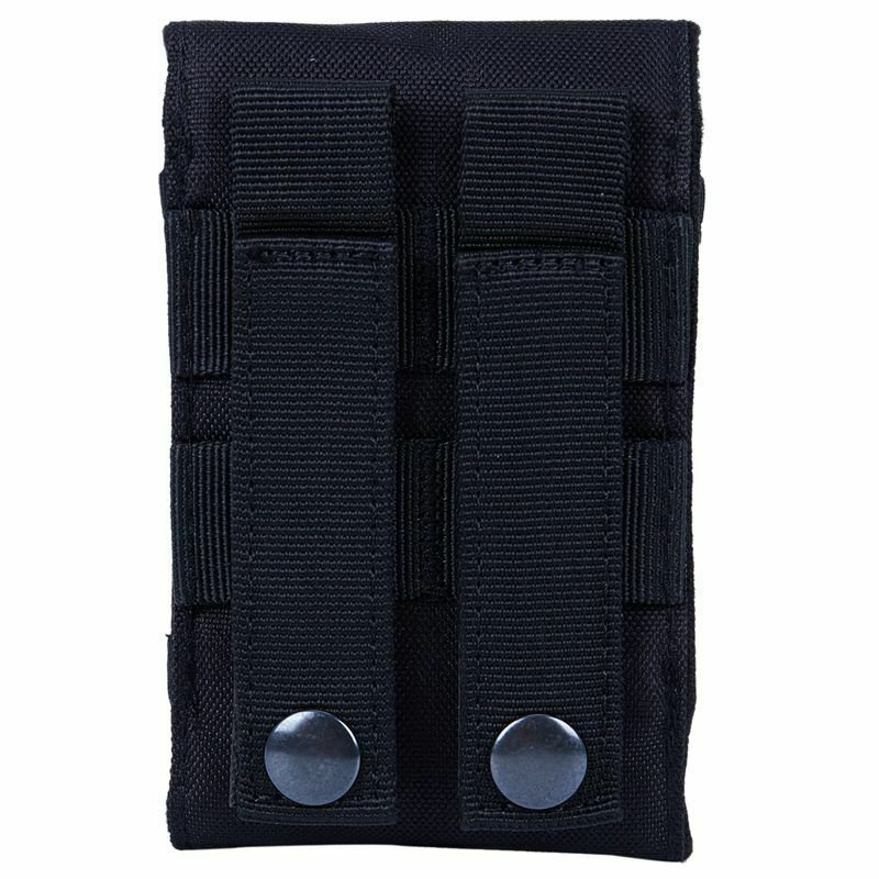 Outdoor Camping Hiking Phone Bag Bag Hook Loop Belt Pouch Nylon Mobile Case S5A7