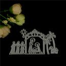 Happy Jesus's birth Metal Cutting Dies Stencils For DIY Scrapbooking Card   3C