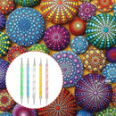 5Pcs Mandala Dotting Tools For Rock Painting Kit Dot Pen Paint Art Stencil C0K6