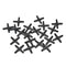 20 Pcs Black Sprinkler Irrigation Tee Pipe Barb Hose Fitting Joiner Drip Sy