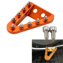 Enlarged Foot Rear Brake Pedal Lever Step Tip Plate For 125 250 350 450 Sx  X8G8