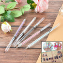 2 in 1 nail art rhinestone bead gem picker point pen nail art liner brush too ï¼D
