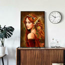 5D DIY Full Drill Diamond Painting Fairy Girl Cross Stitch Embroidery Kit