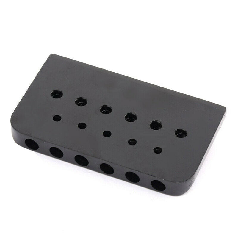 6 String Non-tremolo Hardtail Electric Guitar Bridge Saddle for Strat Strat