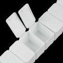 7 Day Tablet Pill Box Holder Weekly Medicine Storage Organizers Containers Ca JR