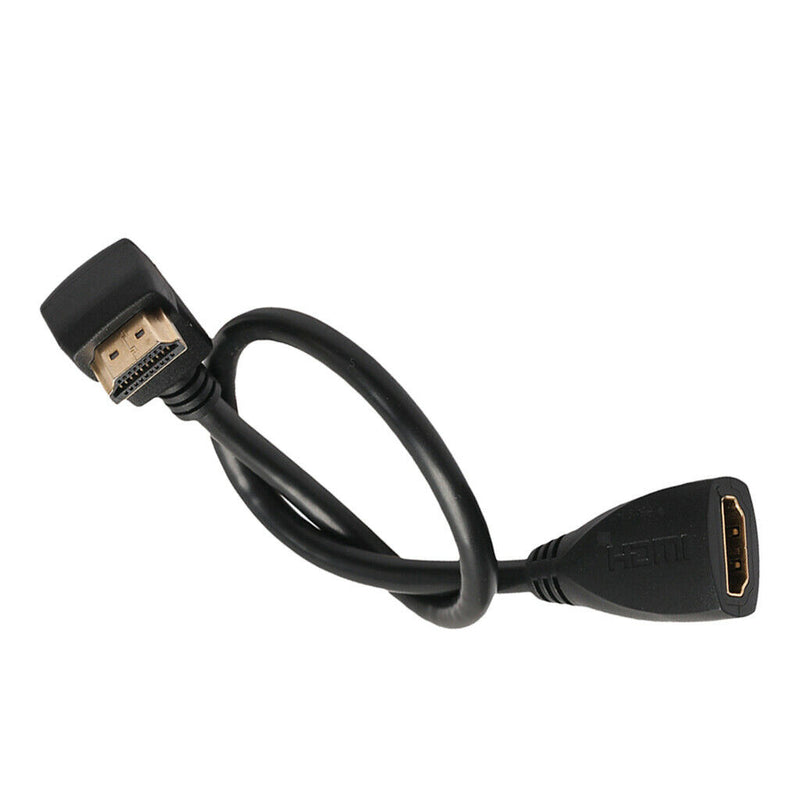 HDMI Extension Cable Extender HDMI 270-degree Type A Male to Female 30cm