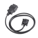 16 Pin OBD2 Male to 9-pin Serial Port to Interface Diagnostic Cable Adapter