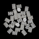 30pcs Frame protector Donuts O-Rings for bike bicycle shift brake cablesB Hn