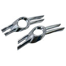 2 Sets Fog Light Lamp Cover Bumper Grille Trim Protect For