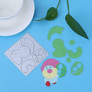 Christmas Forest DIY Metal Stencil Die Cuts Template for Scrapbook Craft
