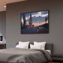 DIY Tech World Diamond Painting Full Round Drill Rhinestone Wall Picture