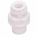 New 5Pcs Push Fit Tube 1/4inch Thread Tap Male Quick Connect RO Water Osmos P4V9