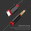 Type-C To 3.5mm Jack Male Audio Aux Cable Male To USB C-Stereo Adapter Connector