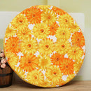 Car Chair Bed Couch Pillow Round Cushion Seat Pad Home Decor-Chrysanthemum