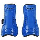 Blue Durable New 1 Pair Competition Pro Soccer Shin Guard Pads Shinguard Pr
