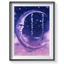 5D DIY Full Drill Diamond Painting Moon Embroidery Mosaic Kit Bedroom Decor