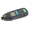 Precision Non-Contact Tachometer W/Extended RPM Range, Digital LCD Screen,