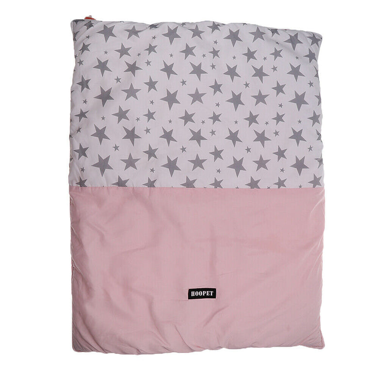 Washable Pet Dog Puppy Cat Kennel Cage Pad Bed Cushion Mat Nest Pink M