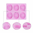 1x 6 Cell Honey Bee Silicone Mold Handmade Chocolate Soap Mould DIY Craft Tool
