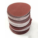 100Pcs 3'' 75mm Mixed Sander Sanding Discs 80-3000 Grit Pads Hook Loop Sandpaper