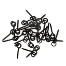 25pcs Carp Boilie Screw with Ring Bait Tool Chod Rigs Fishing Accessories