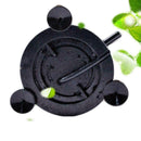 6 LED Submersible Bubble Light Air Stone For Aquarium Curtain Fish Pump Tan Q0D0