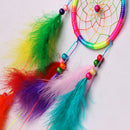Colorfull Dream Catcher Feather Crafts Handmade Home Hanging Gifts