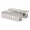 Set of 20 Adjustable Stainless Steel Tablecloth Clips Clamps Party Restaura T5R5
