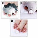 Easy French Smile Line Edge Cutter Schablone Trimmer Nail Art Styling Tool Y2Q2