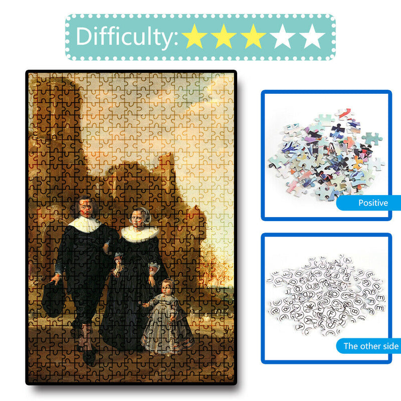 1000pcs Paper Puzzles Jigsaw Family Take Photo Educational Kids Adults Toys