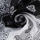 Hip Hop Cotton Paisley Bandanas Double Sided Head Wrap Scarf Wristband 1pcs