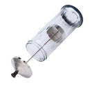 Disinfection Jar Clear Sanitizer Jar Cup for Barber Scissors Nail Art Tools