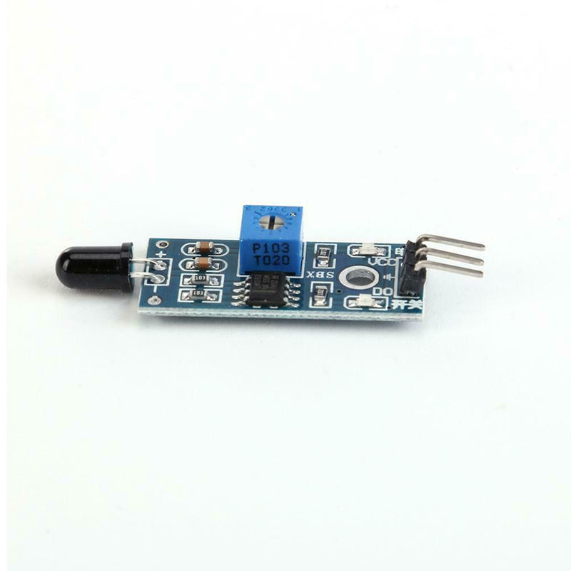 LM393 IR Flame Detection Sensor Module Fire Detector Infrared Receiver DIY Kit