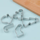 5x christmas cookie cutter biscuit mould aluminum sugarcraft cutter bakingJ.
