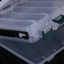 Double Sided Ten Compartment Box Wooden Shrimp Box Fishing Bait Box
