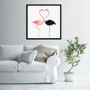 5D DIY Full Drill Diamond Painting Pink Bird Embroidery Mosaic Craft Kit