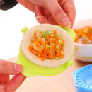 Dumpling Kitchen Tools Hand Pinch Dumplings Mold Maker Tool White(M) A