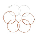 6pcs A103 Bronze Stainless Steel Acoustic Guitar String Set