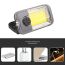 Waterproof Work Light XPG+COB LED 400LM Outdoor Camp Inspection Flashlight