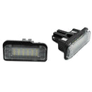 2pcs LED License Plate Lights for W211 W203 5D W219 R171 Number Plate Lamps