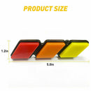 3 Grille Badge Car Exterior Tri Color Accessories DIY  For 4Runner
