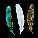 Silicone Feather Bookmark Mold For DIY Jewelry Pendant Making Mould Handmade