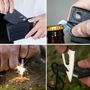 18in1 Multitool Credit Card Survival Tools Outdoor Hiking Hunting Camping GY Hn