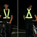 Multi Adjustable Outdoor Safety Visibility Reflective Vest Gear Stripes A