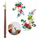 70/90/100 Embroidery Tambour Hook Needle with 3 Needles Beading Crochet Set Tool