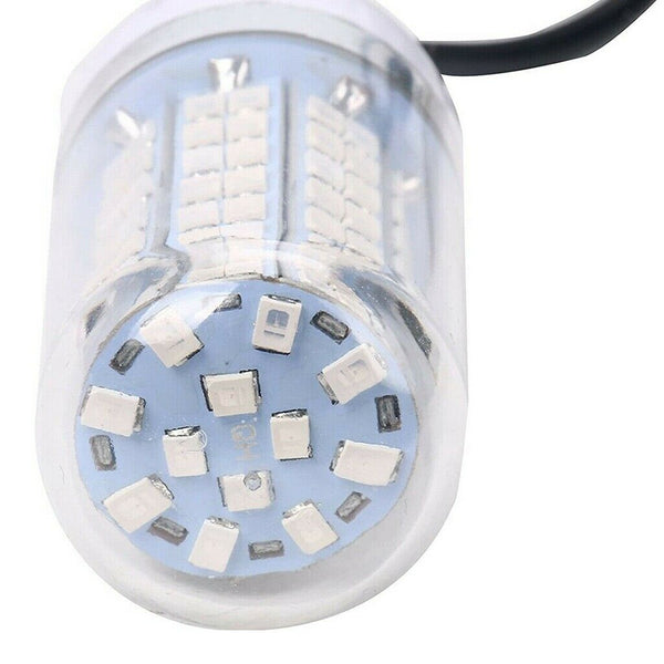 12V 108 LED Green Crappie Shad Boat Submersible Deep Drop Underwater Light