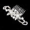 Bridal Wedding Bride Crystal Hair Clip Comb Slide Headdress Tiara Jewelry