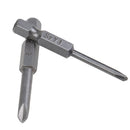 2 Pcs 50mm magnetic 1/4'' hex shank Y tip head screwdriver bits set ME